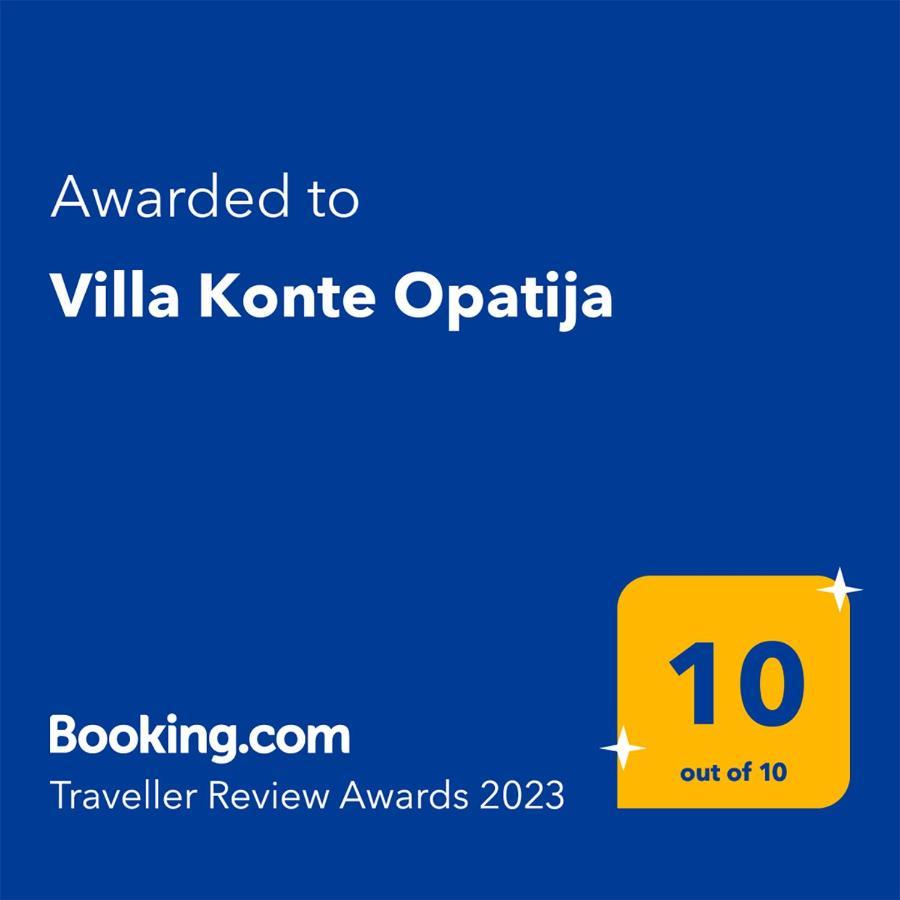 Villa Konte Opatija Donji Rukavac Esterno foto